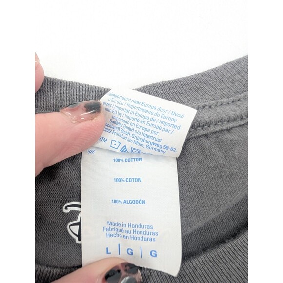 Disney Villains Port & Company Chernabog Fantasia Grey T-Shirt Size Large - Picture 4 of 8